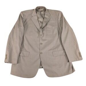 Pronto Mondo Blazer Mens 46R Merino Wool Hand Tailored Italy Sport Coat Jacket